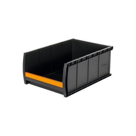 Garant Storage Bin, Polypropylene, Anthracite, 165 mm H, 264 mm W 963301 BC2